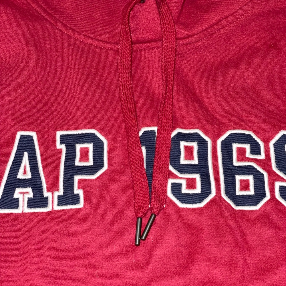 Gap Pullover Drawstring Sweatshirt Hoodie Gap Log… - image 4